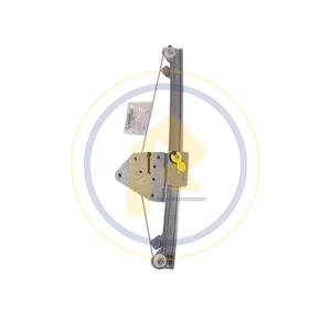 Window Regulators, Rear Right Electric Window Regulator Mechanism (without motor) for FORD GRAND C MAX, 2010 , 4 Door Models, WITHOUT One Touch/Antipinch, holds a standard 2 pin/wire motor, AC Rolcar