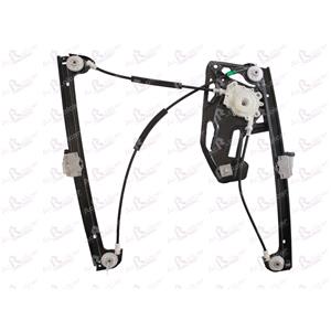 Window Regulators, Front Right Electric Window Regulator Mechanism (without motor) for BMW 7 Series (E38), 1994 2001, 4 Door Models, WITHOUT One Touch/Antipinch, holds a standard 2 pin/wire motor, AC Rolcar