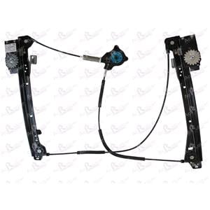 Window Regulators, Front Right Electric Window Regulator Mechanism (without motor) for MINI Clubman (R55), 2007 2015, 2 Door Models, WITHOUT One Touch/Antipinch, holds a standard 2 pin/wire motor, AC Rolcar