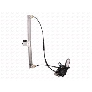 Window Regulators, Rear Left Electric Window Regulator (with motor) for BMW 5 Series (E39), 1995 2003, 4 Door Models, WITHOUT One Touch/Antipinch, motor has 2 pins/wires, AC Rolcar