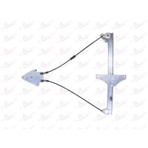Window Regulators, Rear Right Electric Window Regulator Mechanism (without motor) for RENAULT MEGANE Saloon, 2009 2016, 4 Door Models, One Touch/AntiPinch Version, holds a motor with 6 or more pins, AC Rolcar