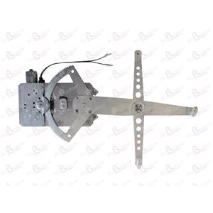 Window Regulators, Right Front Window Regulator for Rover 400 Hatchback (Rt) 1995 To 2000, 2 Door Models, WITHOUT One Touch/Antipinch, motor has 2 pins/wires, AC Rolcar