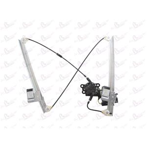 Window Regulators, Front Left Electric Window Regulator (with motor, one touch operation) for FORD MONDEO Mk III Estate (BWY), 2000 2007, 4 Door Models, One Touch Version, motor has 6 or more pins, AC Rolcar