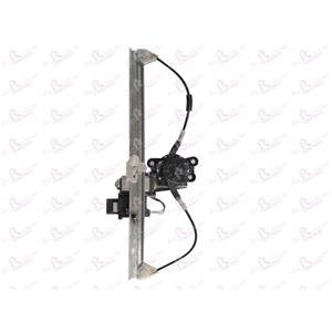 Window Regulators, Rear Left Electric Window Regulator (with motor, one touch operation) for FORD MONDEO Saloon (B4Y), 2000 2007, 4 Door Models, One Touch Version, motor has 6 or more pins, AC Rolcar