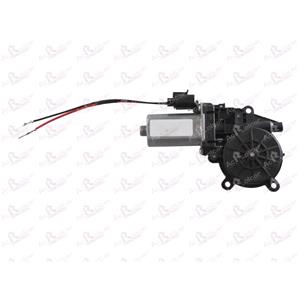 Window Regulators, Front Left Electric Window Regulator Motor (motor only) for FORD FIESTA V (JH_, JD_), 2001 2008, 2 Door Models, WITHOUT One Touch/Antipinch, motor has 2 pins/wires, AC Rolcar