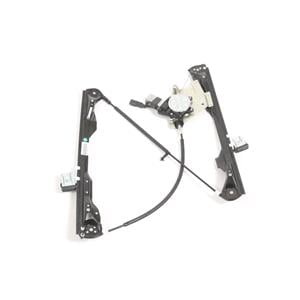 Window Regulators, Front Right Electric Window Regulator (with motor) for FORD FOCUS (DAW, DBW), 1998 2004, 4 Door Models, WITHOUT One Touch/Antipinch, motor has 2 pins/wires, AC Rolcar