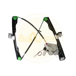 Window Regulators, Front Left Electric Window Regulator (with motor) for FORD FOCUS Saloon (DFW), 1999 2005, 4 Door Models, WITHOUT One Touch/Antipinch, motor has 2 pins/wires, AC Rolcar