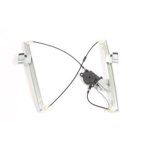Window Regulators, Front Left Electric Window Regulator (with motor) for FORD FOCUS Saloon (DFW), 1999 2005, 2 Door Models, WITHOUT One Touch/Antipinch, motor has 2 pins/wires, AC Rolcar