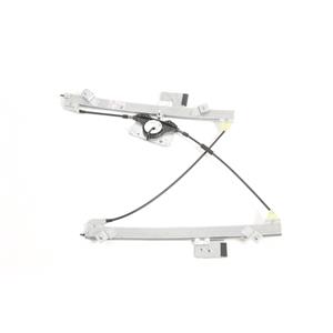 Window Regulators, Front Right Electric Window Regulator Mechanism (without motor) for SKODA OCTAVIA Combi (1Z5),  2004 2012, 4 Door Models, One Touch/AntiPinch Version, holds a motor with 6 or more pins, AC Rolcar