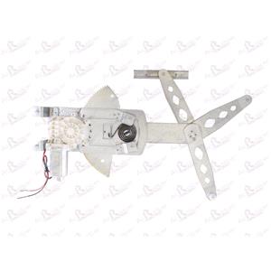 Window Regulators, Front Right Electric Window Regulator (with motor) for VAUXHALL ASTRA Mk IV Hatchback, 1998 2004, 2/4 Door Models, WITHOUT One Touch/Antipinch, motor has 2 pins/wires, AC Rolcar