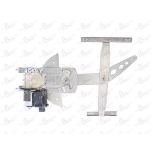 Window Regulators, Front Right Electric Window Regulator (with motor, one touch operation) for OPEL CORSA C van (F08, W5L), 2000 2006, 4 Door Models, One Touch Version, motor has 6 or more pins, AC Rolcar