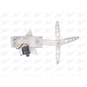 Window Regulators, Front Right Electric Window Regulator (with motor, one touch operation) for OPEL ASTRA F Estate (51_, 5_), 1995 1998, 4 Door Models, One Touch Version, motor has 6 or more pins, AC Rolcar