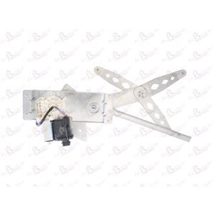 Window Regulators, Front Left Electric Window Regulator (with motor, one touch operation) for OPEL VECTRA B (36_), 1995 2002, 4 Door Models, One Touch Version, motor has 6 or more pins, AC Rolcar