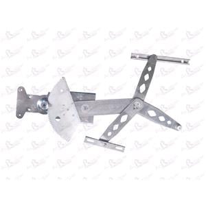 Window Regulators, Front Right Electric Window Regulator Mechanism (without motor) for OPEL ZAFIRA (F75_), 1999 2005, 4 Door Models, One Touch/AntiPinch Version, holds a motor with 6 or more pins, AC Rolcar