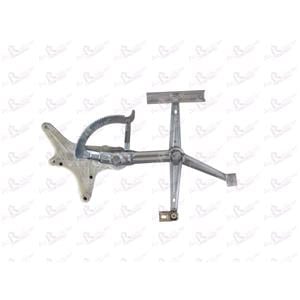 Window Regulators, Front Right Electric Window Regulator Mechanism (without motor) for Mercedes 190 (W01), 198 1993, 4 Door Models, WITHOUT One Touch/Antipinch, holds a standard 2 pin/wire motor, AC Rolcar