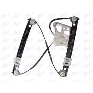Window Regulators, Front Right Electric Window Regulator Mechanism (without motor) for Mercedes S CLASS (W0), 2002 2005, 4 Door Models, WITHOUT One Touch/Antipinch, holds a standard 2 pin/wire motor, AC Rolcar
