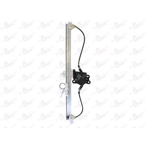 Window Regulators, Front Left Electric Window Regulator (with motor) for VAUXHALL VIVARO Flatbed / Chassis, 2003 2006, 2 Door Models, WITHOUT One Touch/Antipinch, motor has 2 pins/wires, AC Rolcar