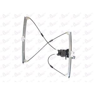 Window Regulators, Front Left Electric Window Regulator (with motor, one touch operation) for RENAULT LAGUNA II (BG01_), 2001 2007, 4 Door Models, One Touch Version, motor has 6 or more pins, AC Rolcar