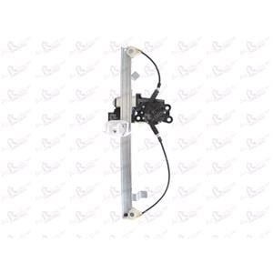 Window Regulators, Front Right Electric Window Regulator (with motor, one touch operation) for RENAULT MODUS (F/JP0_),  2004 2012, 4 Door Models, One Touch Version, motor has 6 or more pins, AC Rolcar