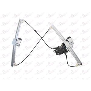 Window Regulators, Front Right Electric Window Regulator (with motor, one touch operation) for SEAT IBIZA Mk III (6K1), 1999 2002, 4 Door Models, One Touch Version, motor has 6 or more pins, AC Rolcar