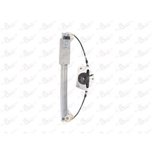 Window Regulators, Rear Right Electric Window Regulator Mechanism (without motor) for SEAT IBIZA Mk IV (6L1), 2002 2009, 4 Door Models, One Touch/AntiPinch Version, holds a motor with 6 or more pins, AC Rolcar
