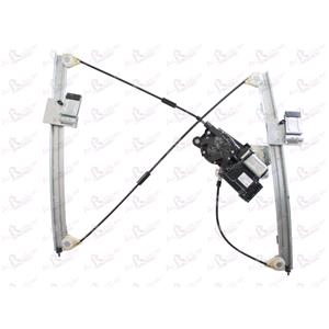 Window Regulators, Front Right Electric Window Regulator (with motor, one touch operation) for VW GOLF Mk III Estate (1H5), 1993 1999, 2/4 Door Models, One Touch Version, motor has 6 or more pins, AC Rolcar