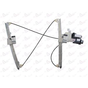 Window Regulators, Front Right Electric Window Regulator (with motor, one touch operation) for VW LUPO (6X1, 6E1), 1998 2005, 2 Door Models, One Touch Version, motor has 6 or more pins, AC Rolcar