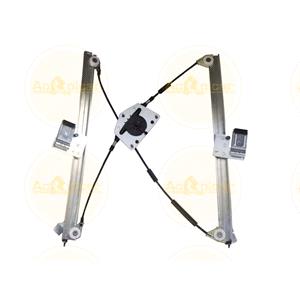 Window Regulators, Rear Right Electric Window Regulator Mechanism (without motor) for SEAT ALHAMBRA (710), 2010 , 4 Door Models, One Touch/AntiPinch Version, holds a motor with 6 or more pins, AC Rolcar