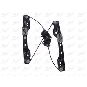 Window Regulators, Front Right Electric Window Regulator Mechanism (without motor) for VOLVO XC60, 2008 , 4 Door Models, WITHOUT One Touch/Antipinch, holds a standard 2 pin/wire motor, AC Rolcar