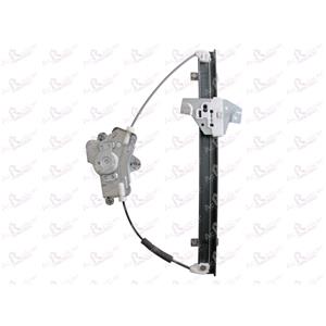 Window Regulators, Front Left Electric Window Regulator Mechanism (without motor) for Kia PICANTO (BA), 2004 2011, 4 Door Models, WITHOUT One Touch/Antipinch, holds a standard 2 pin/wire motor, AC Rolcar