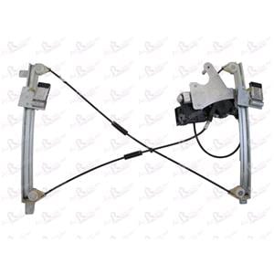 Window Regulators, Rear Right Electric Window Regulator (with motor, one touch operation) for SEAT ALHAMBRA (7V8, 7V9), 1996 2010, 4 Door Models, One Touch Version, motor has 6 or more pins, AC Rolcar