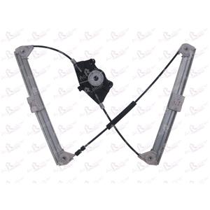 Window Regulators, Rear Right Electric Window Regulator Mechanism (without motor) for PORSCHE CAYENNE, 2010 , 4 Door Models, WITHOUT One Touch/Antipinch, holds a standard 2 pin/wire motor, AC Rolcar