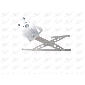 Window Regulators, Front Right Electric Window Regulator Mechanism (without motor) for RENAULT SCÉNIC, 2009 , 4 Door Models, One Touch/AntiPinch Version, holds a motor with 6 or more pins, AC Rolcar