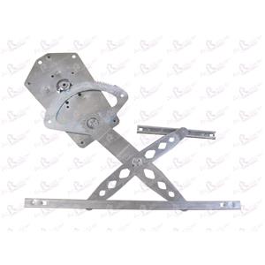 Window Regulators, Rear Right Electric Window Regulator Mechanism (without motor) for RENAULT SCÉNIC, 2009 , 4 Door Models, One Touch/AntiPinch Version, holds a motor with 6 or more pins, AC Rolcar