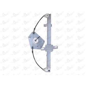 Window Regulators, Rear Right Electric Window Regulator Mechanism (without motor) for RENAULT KOLEOS, 2008 , 4 Door Models, One Touch/AntiPinch Version, holds a motor with 6 or more pins, AC Rolcar