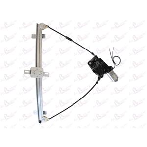 Window Regulators, Front Right Electric Window Regulator (with motor) for NISSAN TERRANO Mk II (R0), 1992 2006, 2 Door Models, WITHOUT One Touch/Antipinch, motor has 2 pins/wires, AC Rolcar