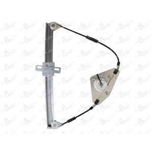 Window Regulators, Front Right Electric Window Regulator Mechanism (without motor) for MAZDA 6 Hatchback (GG), 2002 2007, 4 Door Models, One Touch/AntiPinch Version, holds a motor with 6 or more pins, AC Rolcar