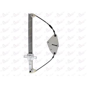 Window Regulators, Front Left Electric Window Regulator Mechanism (without motor) for MAZDA 5 (CR19), 2005 2010, 4 Door Models, One Touch/AntiPinch Version, holds a motor with 6 or more pins, AC Rolcar