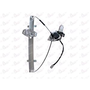 Window Regulators, Front Left Electric Window Regulator (with motor) for HONDA ACCORD Mk VII (CG), 1998 2003, 4 Door Models, WITHOUT One Touch/Antipinch, motor has 2 pins/wires, AC Rolcar