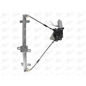 Window Regulators, Front Right Electric Window Regulator (with motor) for HONDA CRV Mk II (RD_), 2002 2006, 4 Door Models, WITHOUT One Touch/Antipinch, motor has 2 pins/wires, AC Rolcar