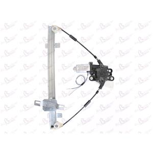 Window Regulators, Front Right Electric Window Regulator (with motor) for HYUNDAI ACCENT Saloon (X 3), 1994 2000, 4 Door Models, WITHOUT One Touch/Antipinch, motor has 2 pins/wires, AC Rolcar