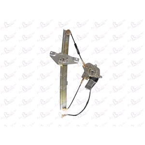 Window Regulators, Front Right Electric Window Regulator (with motor) for TOYOTA CAMRY Station Wagon (_V10), 1991 1997, 4 Door Models, WITHOUT One Touch/Antipinch, motor has 2 pins/wires, AC Rolcar