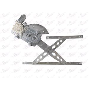Window Regulators, Rear Left Electric Window Regulator (with motor) for TOYOTA AVENSIS VERSO (AC_), 2001 2009, 4 Door Models, WITHOUT One Touch/Antipinch, motor has 2 pins/wires, AC Rolcar