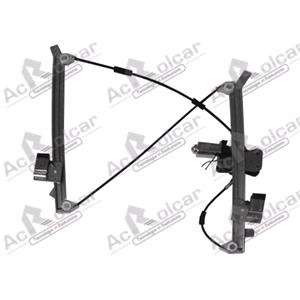 Window Regulators, Front Right Electric Window Regulator (with motor) for AUDI A6 Avant (4B, C5), 1997 2004, AC Rolcar