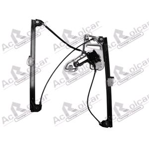 Window Regulators, Front Right Electric Window Regulator (with motor) for Land Rover RANGE ROVER MK III (LM), 2003 2005, 4 Door Models, WITHOUT One Touch/Antipinch, motor has 2 pins/wires, AC Rolcar