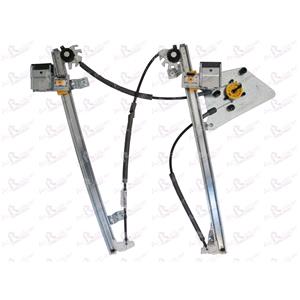 Window Regulators, Front Right Electric Window Regulator Mechanism (without motor) for Opel MERIVA B, 2010 , 4 Door Models, One Touch/AntiPinch Version, holds a motor with 6 or more pins, AC Rolcar