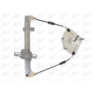 Window Regulators, Rear Right Electric Window Regulator Mechanism (without motor) for NISSAN QASHQAI (J10, JJ10), 2007 2014, 4 Door Models, One Touch/AntiPinch Version, holds a motor with 6 or more pins, AC Rolcar