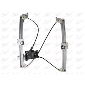 Window Regulators, Front Right Electric Window Regulator (with motor) for SMART FORTWO Coupe, 2007 , 2 Door Models, WITHOUT One Touch/Antipinch, motor has 2 pins/wires, AC Rolcar