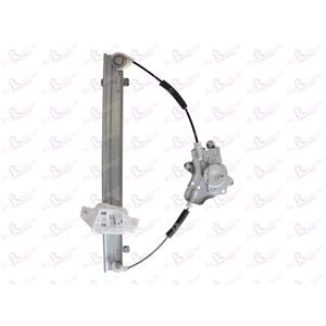 Window Regulators, Front Left Electric Window Regulator Mechanism (without motor) for HYUNDAI LANTRA Mk II Estate (J), 1996 2000, 4 Door Models, WITHOUT One Touch/Antipinch, holds a standard 2 pin/wire motor, AC Rolcar
