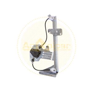 Window Regulators, Front Right Electric Window Regulator Mechanism (without motor) for SMART FORTWO Coupe, 2004 2007, 2 Door Models, WITHOUT One Touch/Antipinch, holds a standard 2 pin/wire motor, AC Rolcar